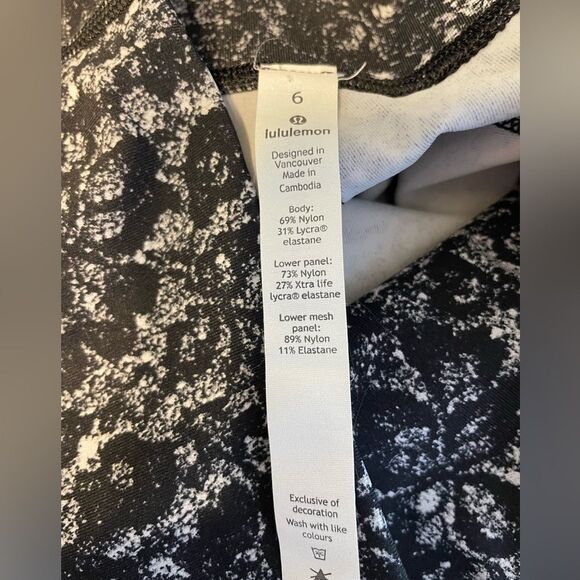 Lululemon Wunder Under HR 3 Cropped Leggings 6 - Picture 5 of 5
